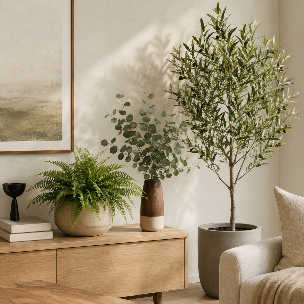 Realistic artificial potted plant for wholesale and OEM projects
