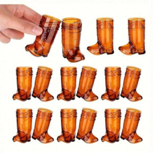 Mini Plastic Cowboy Boot Shot Glasses for wholesale seasonal & holiday