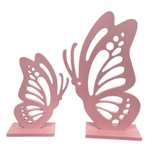 Handmade Wooden Butterfly Decoration Set for wholesale seasonal & holiday