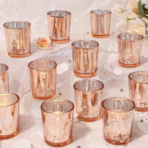 Mercury Glass Tealight Candle Holders for wholesale seasonal & holiday