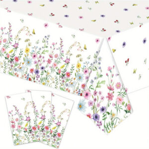Colorful Floral Party Tablecloth for wholesale seasonal & holiday