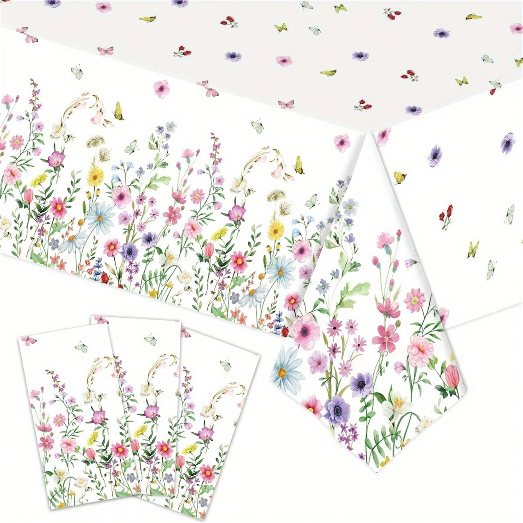 Colorful Floral Party Tablecloth for wholesale seasonal & holiday
