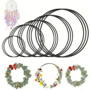 Black Metal Craft Rings for wholesale seasonal & holiday