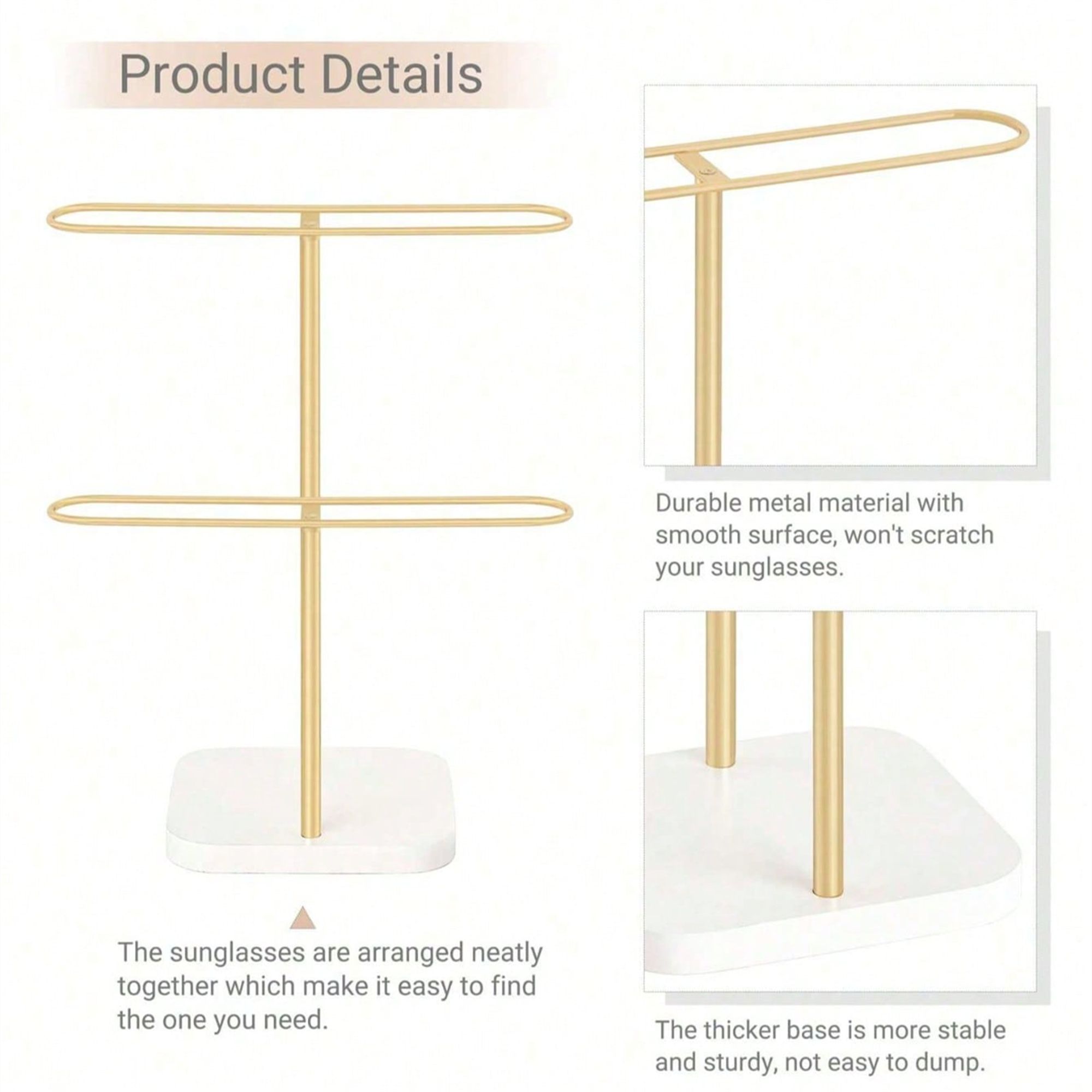 Sunglasses Organizer Display Stand Lifestyle
