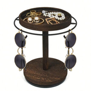 360° rotating eyeglass holder stand
