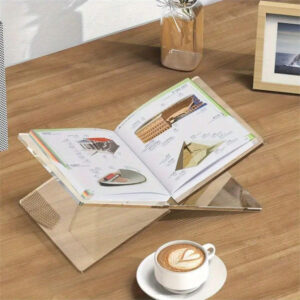 Clear Acrylic Book Holder for wholesale tabletop decor