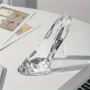 Acrylic Crystal High-Heel Shoe Ornament for wholesale tabletop decor